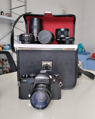 Reflex analogica CHINON CX vintage 1975