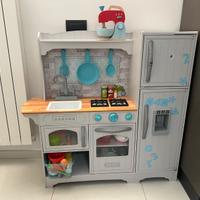 Cucina gioco bambini con accessori