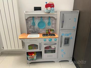 Cucina gioco bambini con accessori