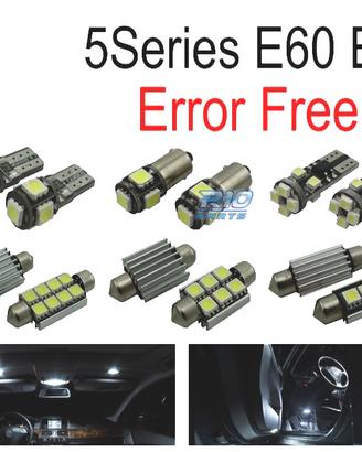 KIT 18 LAMPADE LED INTERNE BMW E60 E61 M5 520I 523