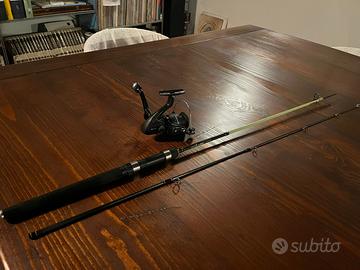 Set canna+mulinello Caperlan Lure Light 2-10g