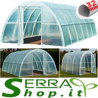 Serra tunnel PVC 3x3,6m arco telo PE orto giardino
