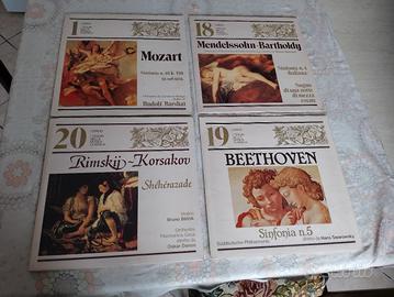 Vinili di vari generi musicali 