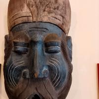 maschera in legno