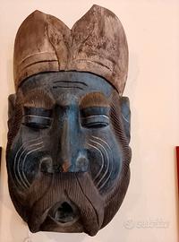 maschera in legno