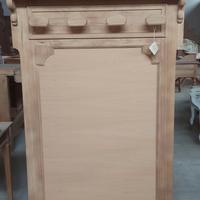 appendiabiti legno sabbiato