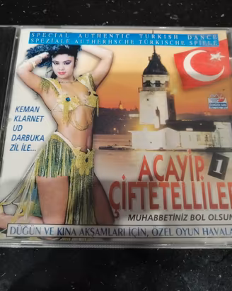 CD musica turca per danza del ventre Acayip Çiftet