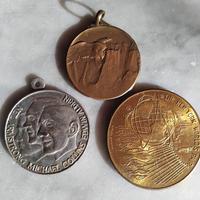 Lotto 3 Medaglie Vintage: Luna 1969/NY/Militare