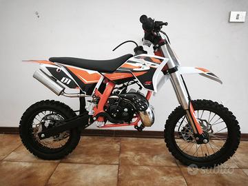 Minicross 50 2t replica ktm con ruote da 14/12