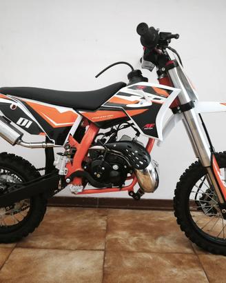 Minicross 50 2t replica ktm con ruote da 14/12