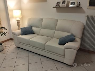 Divano 3 posti in ecopelle