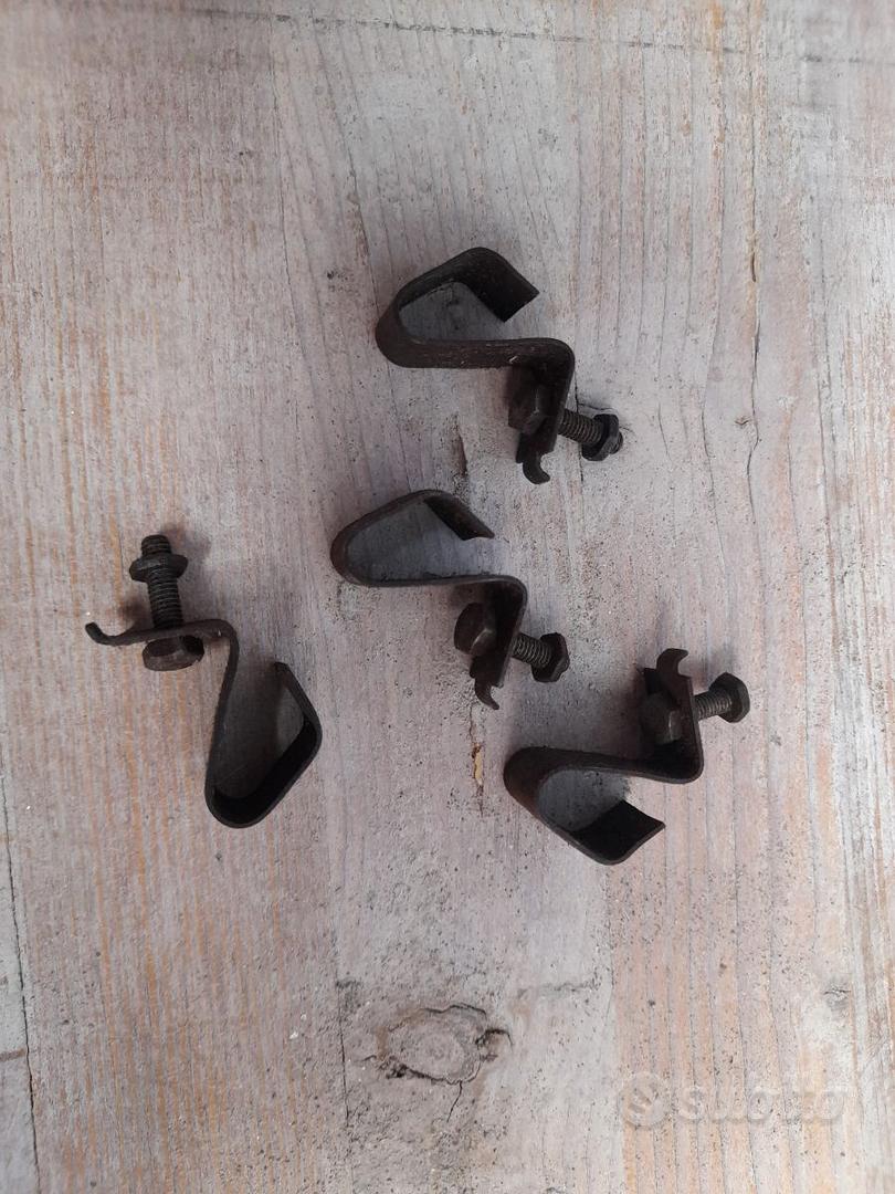 Targhetta Identificativa In Alluminio Per Vespa 50 Special, Completa Di Clip Di Fissaggio, Codice 83195
