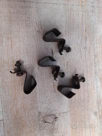 Fiat 600 D Fiat 1100. Mollette fissaggio borchia