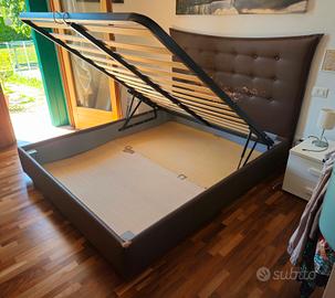 Letto contenitore senza materasso