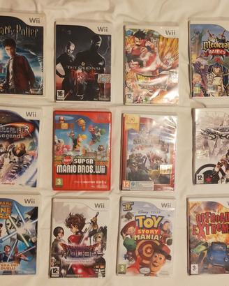 Lotto videogiochi per Wii