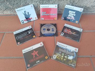 Lotto RARO 8 Giochi PS2 PROMO - Rockstar Games