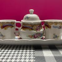 Set tazzine zuccheriera e vassoio Limoges Depos