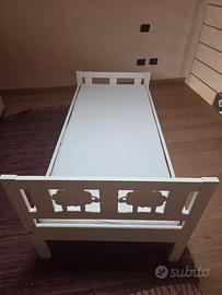 Lettino Ikea Kritter 70x160 con materasso