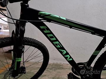 Mountain Bike Hogan verde-nero