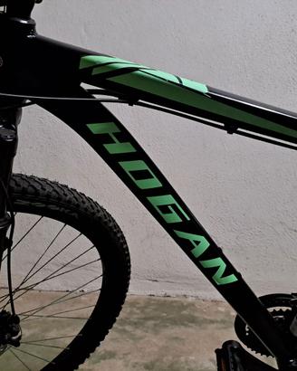 Mountain Bike Hogan verde-nero