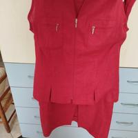 completo donna estivo in lino