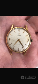 Orologio vintage Olma  oro 18k anni 50