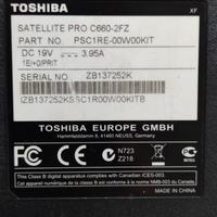 toshiba satellite pro c660-2fz non funzionante 