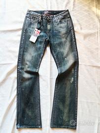 Jeans raro e stravagante Y2K 