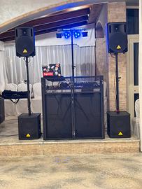 Impianto audio completo Behringer