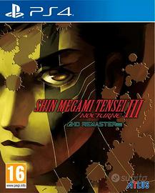 SHIN MEGAMI TENSEI 3 III NOCTURNE HD REMASTER PS4