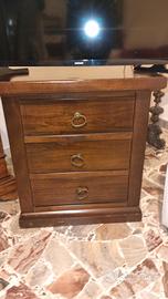 cassettiera in legno