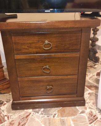 cassettiera in legno