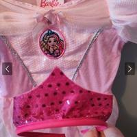 Vestito di carnevale Barbie 8/10 anni cm134/140