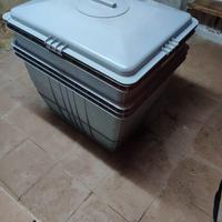 Vasca in pvc completa di coperchio e accessori