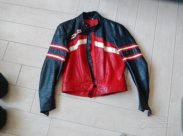 Gioacchino da moto in pelle DAINESE vintage