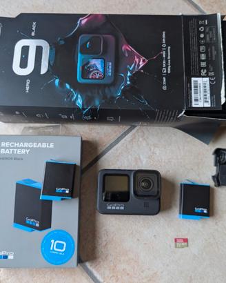 GoPro Hero 9 + 2 Batterie + SD 64GB