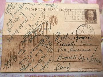 Cartolina postale 1942