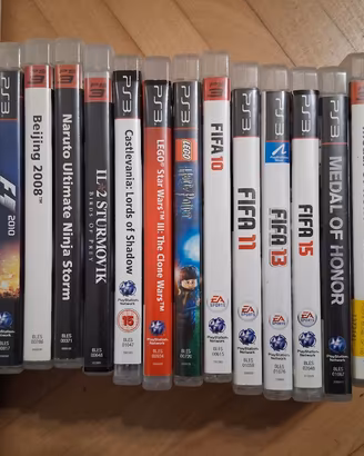 Giochi PS3 originali. Naruto, Ghostbusters, Lego..