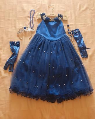 Vestito Carnevale / Halloween da Frozen principess