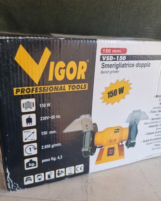 Smerigliatrice doppia VIGOR VSD-150
