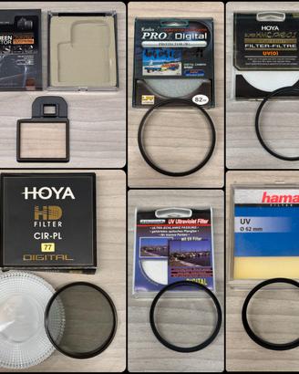 Filtri Fotografici Vari per Obiettivi Reflex