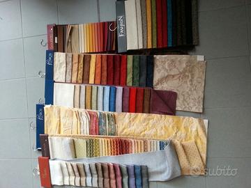 Campionari e scampoli tessuti per arredamento