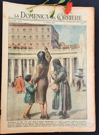 La Domenica del Corriere 21 febbraio 1954 Leonardo