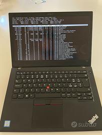 Lenovo Thinkpad T480 con Libreboot
