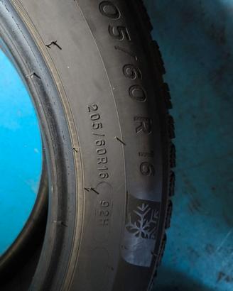 Gomme invernali usate con 90% battistrada