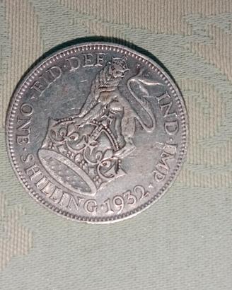 Moneta in argento Giorgio V del 1932