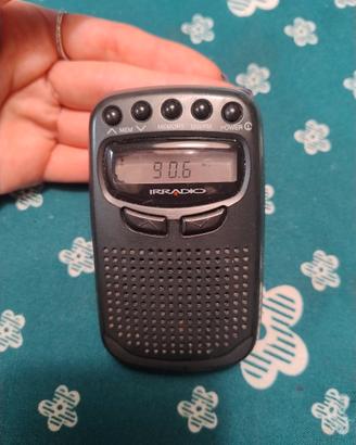 Radio portatile iRradio AM/FM funzionante