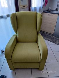 Poltrona elettrica reclinabile