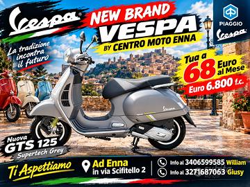 Vespa GTS 125 Supertech - 2026 Intera Gamma