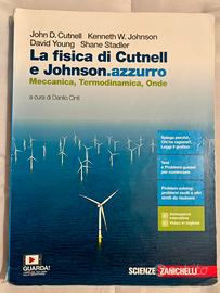 La fisica di Cutnell e Johnson. azzurro.